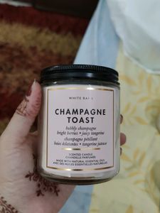 Champagne Toast Candle