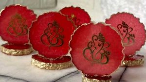 Resin Ganesh Jii Stand