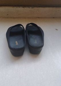 Bata Black Slippers