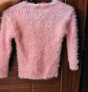 Cute 'n' Fluffy Pink Sweater