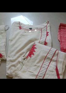 Festive Offer Designer Dress With Chanderi Duppata