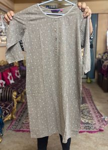 Classy Beige Kurta Set