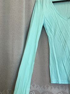 Ribbed Shein Top