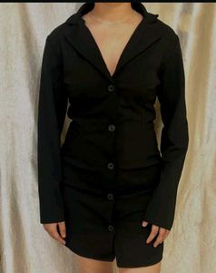 Black Blazer Dress