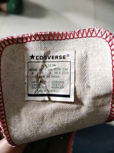 Price Drop..All Star Converse Canvas Authentic India... Converse Number 5...UK4..