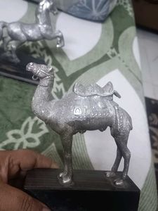 Aluminium or another Metal Showpiece Set