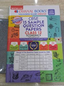CBSE 15 SAMPLE QUESTION PAPERS CLASS 12