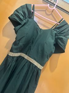 Olive Green Dress 👗