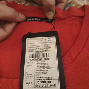 Red &#39;The Rabbit&#39; Graphic Tee