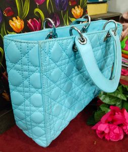Chic Blue Handbag Christian Dior 1st Copy