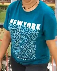 Green Newyork T-shirt. Casual &amp; Daily Wear