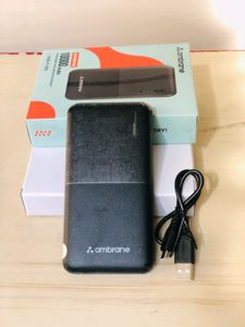 Ambrane 12watt Fast Charging Power Bank 10000mah