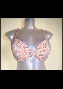 Floral Print Bra 32 D