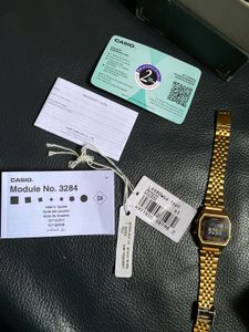 🖤Casio Vintage Series –  Gold Digital Watch