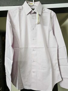 NEW Rare Rabbit Satin Stretch Plain Shirt