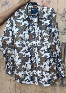Military Print Shirt For Men