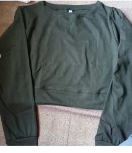 Black Long Sleeve Top