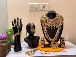 Green Kundan Bridal Set