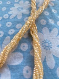 Shiny ✨ Cream Colour Bead Chain