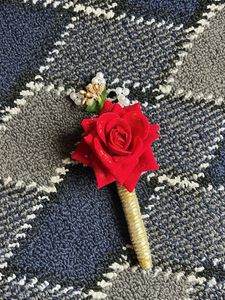 Red &amp; White Rose Nikkah Pen.