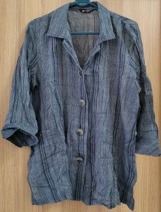 🇯🇵Japanese Mikawa Cotton Striped Kurta/Shirt