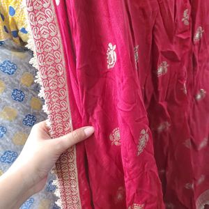 BANARAS SUIT WITH 😍 STONE WORK &amp; DUPATTA