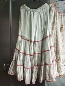 3 Piece Light Green Sharara Set