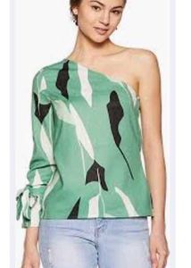One-Shoulder Statement Top