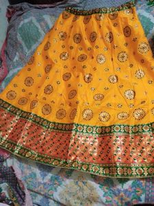 Indian Banarasi Lengha Set