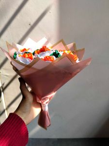 Tricolor Ribbon Rose Bouquet