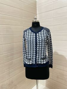 Houndstooth Cardigan