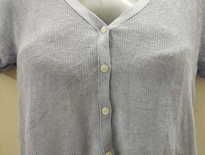 Cute Cropped Button-Down Top