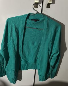 Green Short Winter Shrug