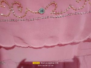 Pink Embellished Fabric🔥🔥