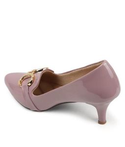 Lilac Heels with Gold Detail