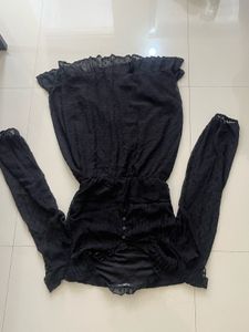 Black Long Sleeve Top