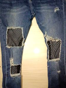 Ripped Denim Jeans