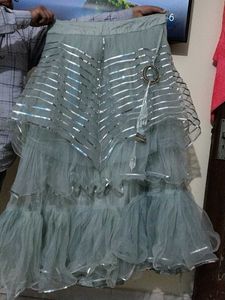 Grey Lehnga