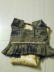 Stitched Dress For 2-4yr Kids