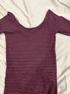 Striped Knit Top