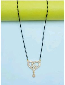 Couple  Heart Short Mangalsutra