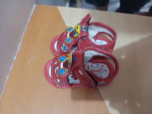 Cute Red Baby Sandals