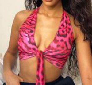Pink Tie Up Top