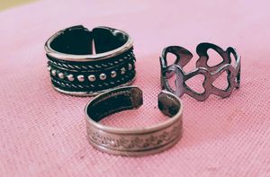 Three Adjustable Rings