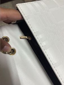 Burberry White Sling Bag