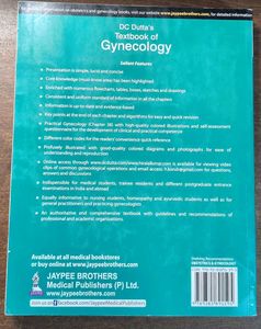 DC Dutta&#39;s Gynecology Textbook