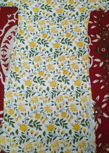 new Floral Print Kurta Set