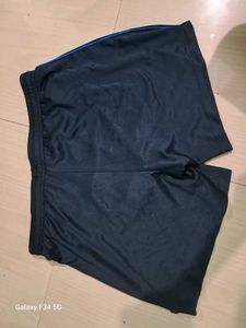 Shorts Navy Blue Adjustable Waist