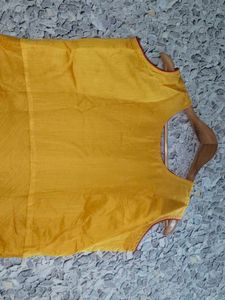 Embroidered Yellow Dress