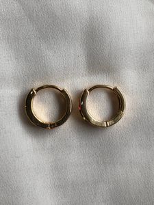Gemstone Hoop Earrings 💎